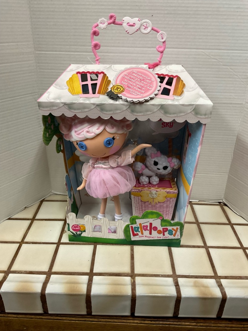 Lalaloopsy Pink Ballerina Doll with Plush Pet - Pink